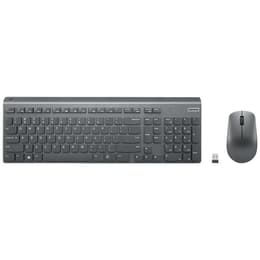 Lenovo Πληκτρολόγιο AZERTY Γαλλικό Ασύρματο Essential Wireless Combo G2