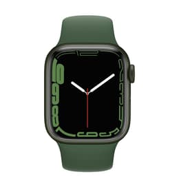 Apple Watch (Series 7) 2021 GPS 45mm - Αλουμίνιο Πράσινο - Sport band Πράσινο