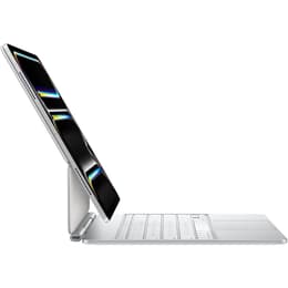 iPad Magic Keyboard (iPad δεν περιλαμβάνεται) 13" (2024) - Άσπρο - AZERTY - Γαλλικό