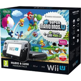 Wii U Premium 32GB - Μαύρο + Super Mario Bros + Super Luigi