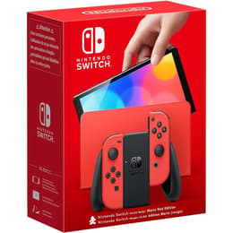 Switch OLED 64GB - Κόκκινο - Περιορισμένη έκδοση Mario