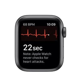 Apple Watch Series 5 (2019) - (το λουράκι δεν περιλαμβάνεται) - GPS + Cellular 44 mm - Space Gray Αλουμίνιο