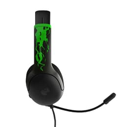 Pdp Airlite Glow Airlite Glow Μειωτής θορύβου gaming με καλώδιο Ακουστικά Μικρόφωνο - Μαύρο/Πράσινο