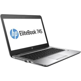 HP EliteBook 745 G3 14" (2016) - PRO A12-8800B - 4GB - SSD 128 Gb QWERTY - Σουηδικό