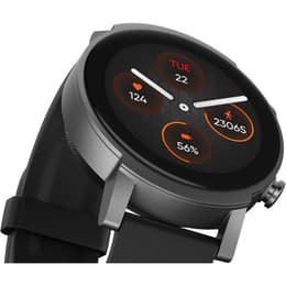 Ticwatch Ρολόγια TIC-E3-BK Παρακολούθηση καρδιακού ρυθμού GPS - Μαύρο