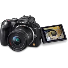 Lumix DMC-G5 - Μαύρο + Panasonic Lumix G Vario 45-150mm f/4.5-5.6 ASPH MEGA O.I.S + Lumix G Vario 14-42 mm f/3.5-5.6 II ASPH. / MÉGA S.O.I f/4.5-5.6 + f/3.5-5.6