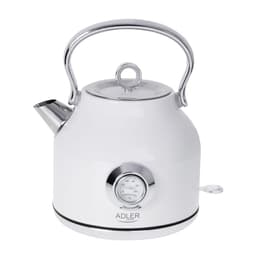 Adler AD 1346B Bouilloire avec thermomètre 1,7 STRIX - Puissance 1850-2200W - Coloris Blanc Άσπρο L - Ηλεκτρικός βραστήρας