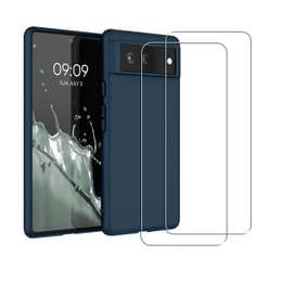 Προστατευτικό Google Pixel 6 2 οθόνης - Σιλικόνη - Μπλε