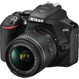 Reflex Kάμερα Nikon D3500 Μαύρο + Φωτογραφικός Φακός Nikon AF-P DX NIKKOR 18-55mm f/3.5-5.6G DX VR