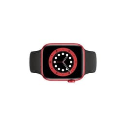 Apple Watch (Series 6) 2020 GPS 40mm - Αλουμίνιο Κόκκινο - Sport band Μαύρο