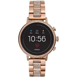 Fossil Ρολόγια DW7F1 Παρακολούθηση καρδιακού ρυθμού GPS - Ροζ χρυσό