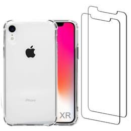 Προστατευτικό iPhone XR 2 οθόνης - Ανακυκλωμένο πλαστικό - Διαφανές
