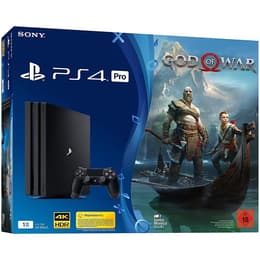 PlayStation 4 Pro 1000GB - Μαύρο - Περιορισμένη έκδοση God of War + God of War