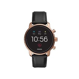 Fossil Ρολόγια Gen 4 Explorist HR DW6F1 Παρακολούθηση καρδιακού ρυθμού GPS - Χρυσό/Μαύρο