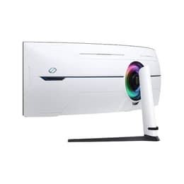 49" Samsung Odyssey G9 5120 x 1440 QLED monitor Άσπρο