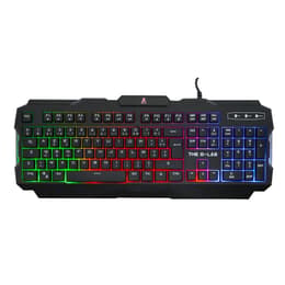 The G-Lab Πληκτρολόγιο QWERTY Ισπανικό Πληκτρολόγιο με φωτιζόμενα πλήκτρα Combo Argon