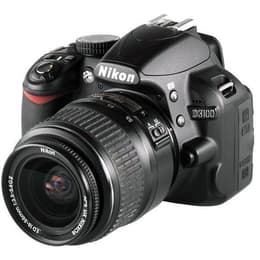 Υβριδική D3100 - Μαύρο + Nikon AF-S DX Nikkor 18-55 mm f/3.5-5.6G II ED f/3.5-5.6G