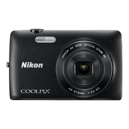 Συμπαγής Coolpix S4300 - Μαύρο + Nikon Nikkor 6X Wide Optical Zoom VR 4.6 - 27.6mm f/3.5 - 5.6 f/3.5 - 5.6