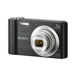 Συμπαγής Cyber-shot DSC-W800 - Μαύρο + Sony Sony Lens Optical Zoom 26-130 mm f/3.2-6.4 f/3.2-6.4