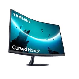 32" Samsung C32T550FDR 1920 x 1080 LED monitor Μαύρο