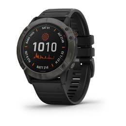 Garmin Ρολόγια Fenix 6X Pro Solar Edition Παρακολούθηση καρδιακού ρυθμού GPS - Μαύρο