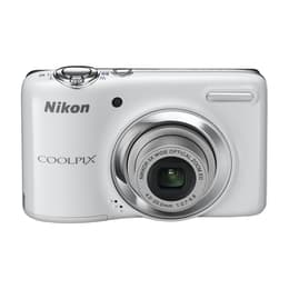 Συμπαγής CoolPix L25 - Άσπρο + Nikon Nikkor 5X Wide Optical Zoom ED 26-130mm f/2.7-6.8 f/2.7-6.8