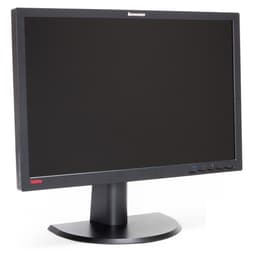 24" Lenovo ThinkVision LT2452 1600 x 1200 LCD monitor Μαύρο