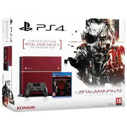 PlayStation 4 500GB - Κόκκινο - Περιορισμένη έκδοση Metal Gear Solid V + Metal Gear Solid V: The Phantom Pain