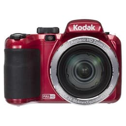 Bridge PixPro AZ361 - Κόκκινο + Kodak PixPro Aspheric HD Zoom Lens 36X Wide 24-864mm f/2.9-5.7 f/2.9-5.7