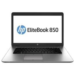 HP EliteBook 850 G2 15" (2014) - Core i5-5300U - 16GB - SSD 256 Gb QWERTY - Αγγλικά