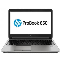 HP ProBook 650 G2 15" (2015) - Core i5-6300U - 8GB - SSD 256 Gb AZERTY - Γαλλικό