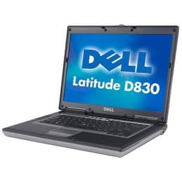 Dell Latitude D830 15" (2007) - Core 2 Duo T7250 - 2GB - HDD 80 Gb AZERTY - Γαλλικό