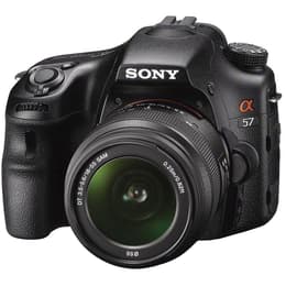 Reflex Alpha SLT-A57 - Μαύρο + Sony DT SAM f/3.5-5.6