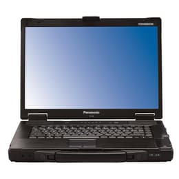 Panasonic ToughBook CF-52 15" (2008) - Core 2 Duo E4300 - 4GB - SSD 128 Gb QWERTY - Ισπανικό