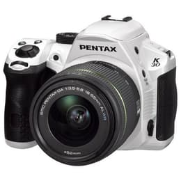 Κάμερα Bridge Pentax K-30 - Άσπρο + Φωτογραφικός φακός Pentax SMC DA 18-55mm f/3.5-5.6 AL WR