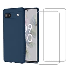 Προστατευτικό Google Pixel 6a 2 οθόνης - TPU - Μπλε