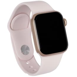 Apple Watch (Series 5) 2019 GPS 40mm - Ανοξείδωτο ατσάλι Χρυσό - Sport band Ροζ