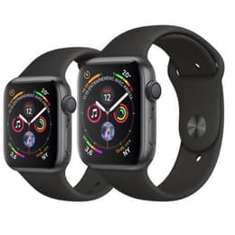 Apple Watch (Series 4) 40mm - Αλουμίνιο Space Gray - Αθλητισμός Μαύρο