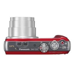 Συμπαγής Lumix DMC-TZ20 - Κόκκινο + Panasonic Leica DC Vario-Elmar 24–384mm f/3.3–5.9 ASPH. f/3.3–5.9