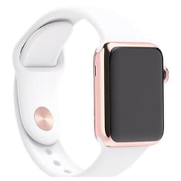 Apple Watch (Series 4) 2018 GPS + Cellular 40mm - Αλουμίνιο Χρυσό - Sport loop Άσπρο