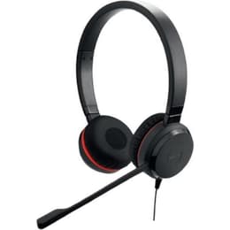 Jabra Evolve 20SE MS Stereo Μειωτής θορύβου με καλώδιο Ακουστικά Μικρόφωνο - Μαύρο