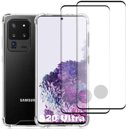 Προστατευτικό Galaxy S20 Ultra/S20 Ultra 5G 2 οθόνης - Ανακυκλωμένο πλαστικό - Διαφανές