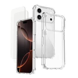 Προστατευτικό iPhone 17 Pro Max 2 οθόνης - TPU - Διαφανές