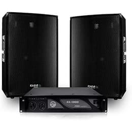 Ibiza Sound Pack sonorisation 2 Enceintes DISCO12B passives 12"/30cm 2x600W + Ampli 1000W + Câbles DISCO1200 Ομιλητής PA