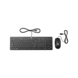 Hp Πληκτρολόγιο QWERTY Ιταλικά 672652-001 Kit Mouse and Keyboard