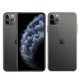 Pack iPhone 11 Pro + Apple Προστατευτικό (Διαφανής) - 64GB - Space Gray - Ξεκλείδωτο