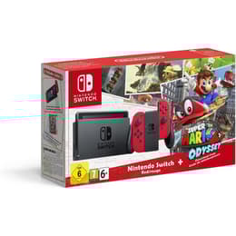 Switch 32GB - Κόκκινο - Περιορισμένη έκδοση Super Mario Odyssey