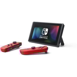 Switch 32GB - Κόκκινο - Περιορισμένη έκδοση Super Mario Odyssey