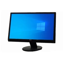 20" Acer P206HVB 1600 x 1200 LCD monitor Μαύρο