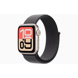 Apple Watch Series 7 (2021) GPS + Cellular 41 mm - Τιτάνιο Ασημί - Nike Sport band Μαύρο
